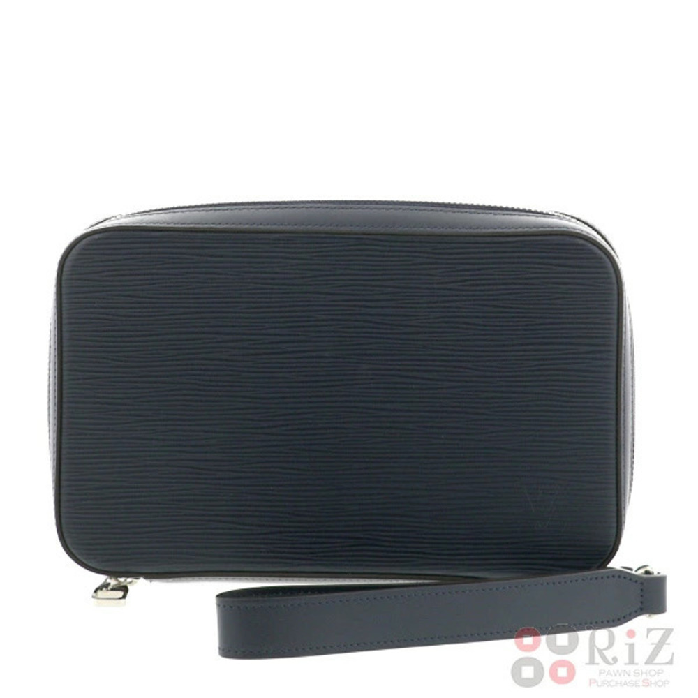 LOUIS VUITTON Dandy Wallet Long coin wallet purse Epi Blue Marines Marine Blue